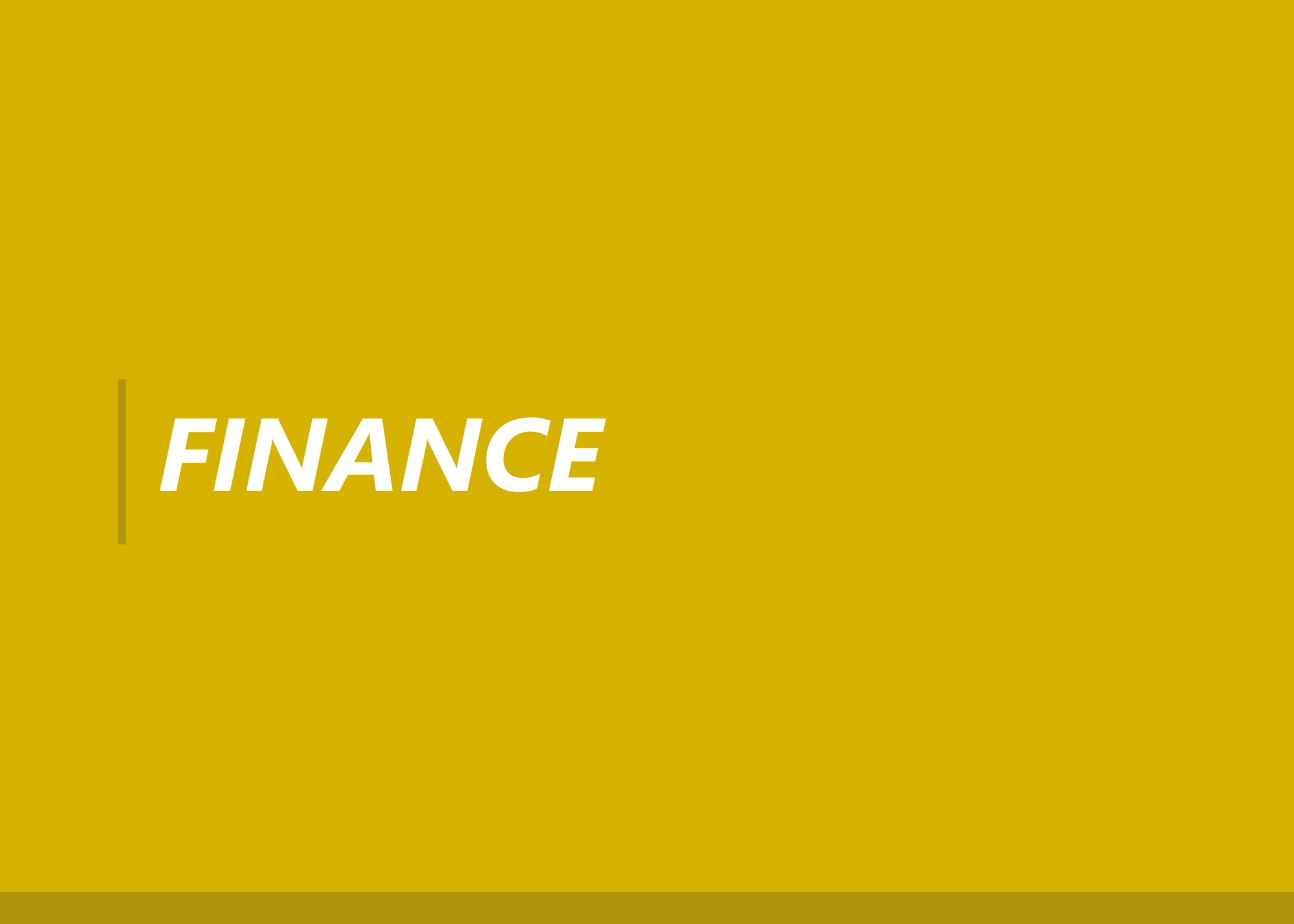Finance Header