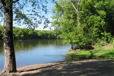 Bank of the Mississippi River