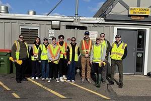 Fridley Police posing with Fridley Lions after clean up event.jpg